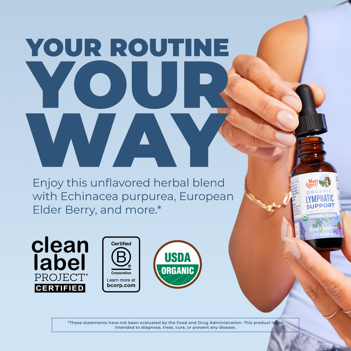 Organic Lymphatic Support Herbal Blend MaryRuth