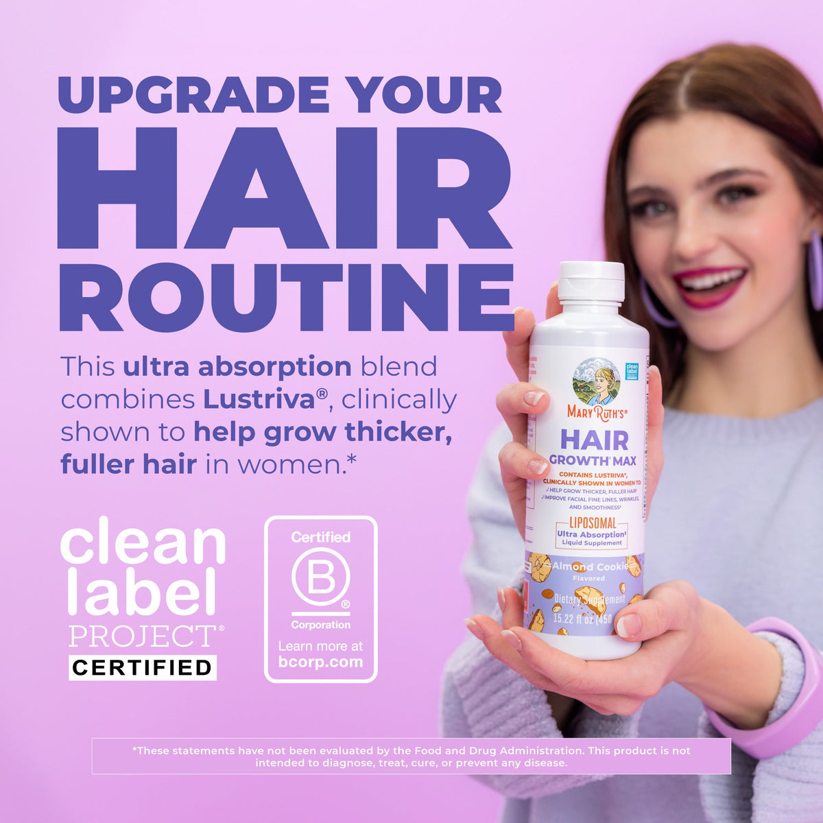 Hair Growth Max Liposomal MaryRuth Organics