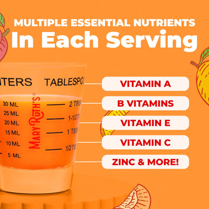 Liquid Morning Multivitamin + Hair Growth MaryRuth Organics