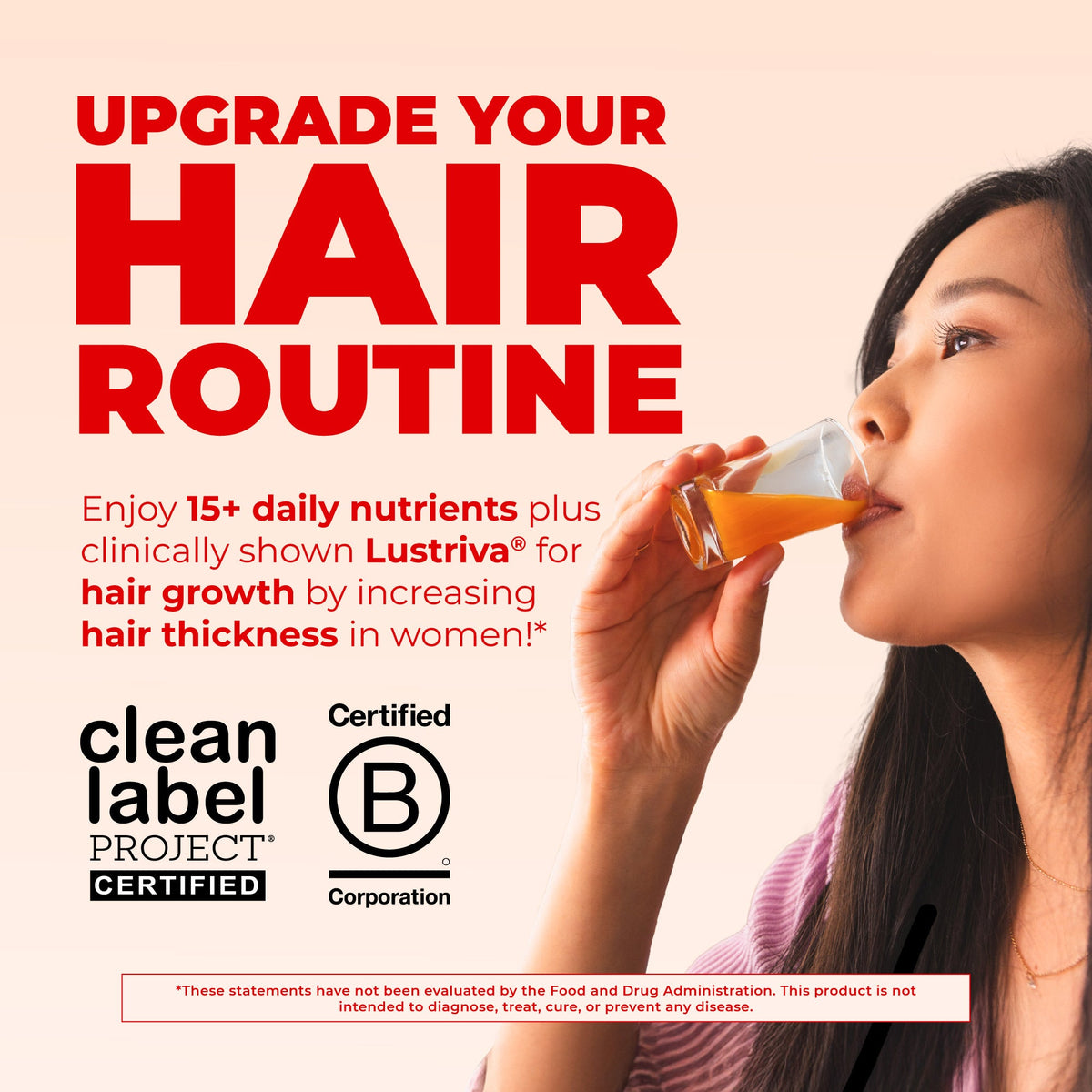 Liquid Morning Multivitamin + Hair Growth MaryRuth Organics