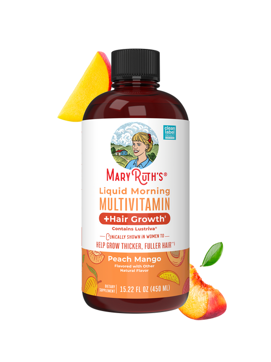 Liquid Morning Multivitamin + Hair Growth MaryRuth Organics