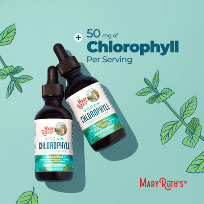 Vegan Liquid Chlorophyll Drops MaryRuth Organics