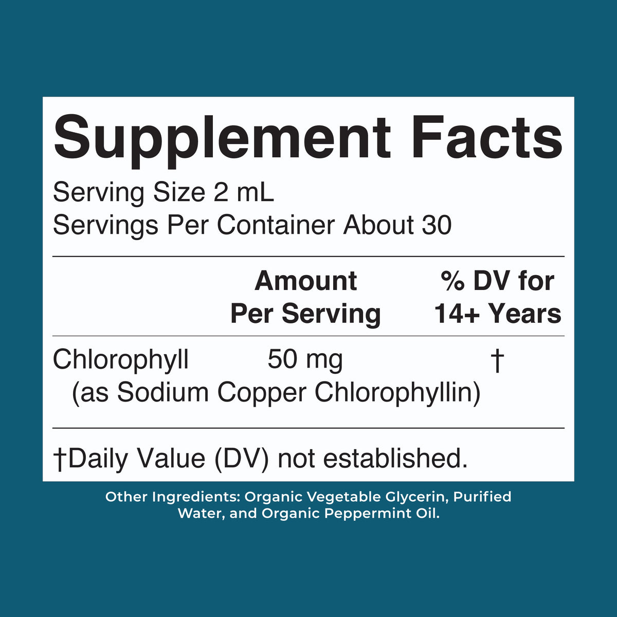 Vegan Liquid Chlorophyll Drops MaryRuth Organics