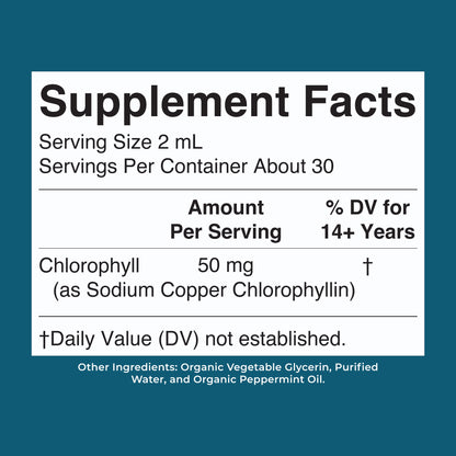 Vegan Liquid Chlorophyll Drops MaryRuth Organics
